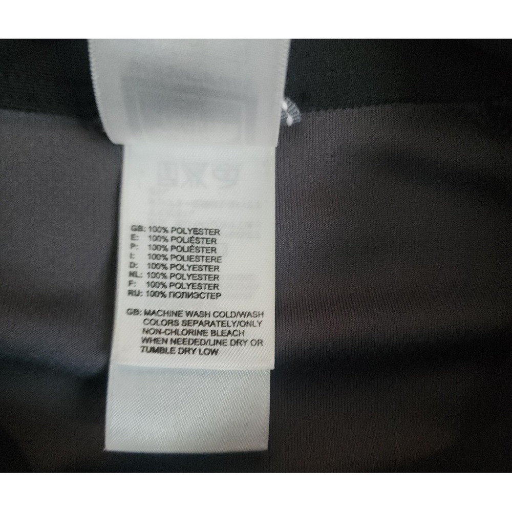 The North Face Polo Shirt Mens Size Medium Black VaporWick Short Sleeve Athletic - Picture 7 of 7